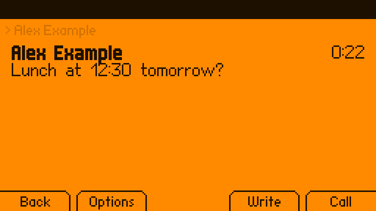 A conversation with Alex Example